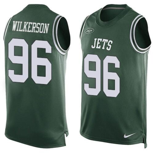 6861c39d5b923_1 Jets #96 Muhammad Wilkerson Green Team Color Men's Stitched NFL Limited Tank Top Jersey