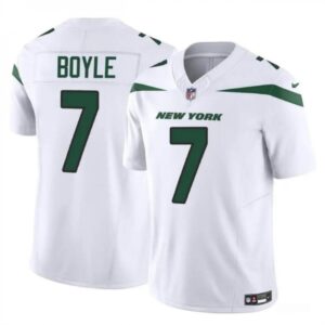 6861c3d678714_1 Men's New York Jets #7 Tim Boyle 2023 F.U.S.E. White Vapor Untouchable Limited Stitched Jersey