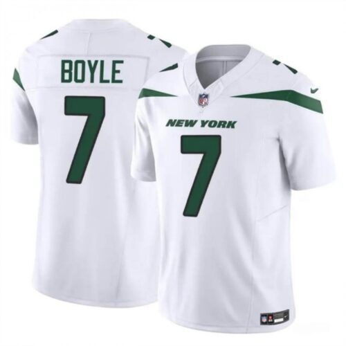 6861c3d678714_1 Men's New York Jets #7 Tim Boyle 2023 F.U.S.E. White Vapor Untouchable Limited Stitched Jersey