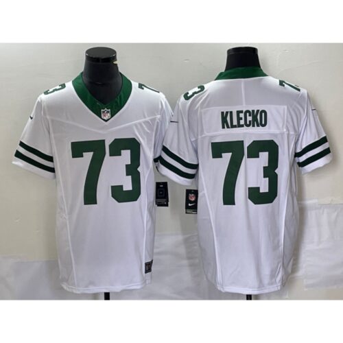6861c3d976fea_1 Men's New York Jets #73 Joe Klecko White 2023 F.U.S.E. Vapor Limited Throwback Stitched Football Jersey