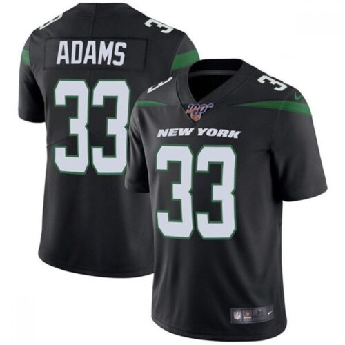 6861c40c0206d_1 Men's New York Jets #33 Jamal Adams Black 2019 100th Season Vapor Untouchable Limited Stitched NFL Jersey