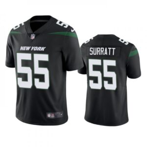 6861c42289dbf_1 Men's New York Jets #55 Chazz Surratt Black Vapor Untouchable Limited Stitched Jersey
