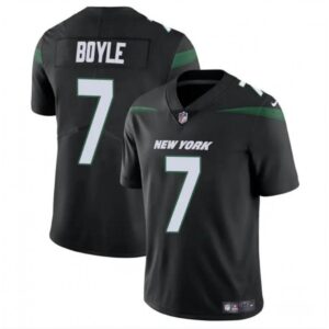 6861c42c90dc3_1 Men's New York Jets #7 Tim Boyle Black Vapor Untouchable Limited Stitched Jersey