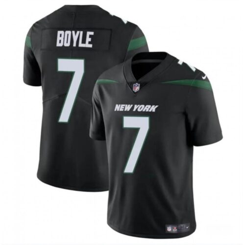 6861c42c90dc3_1 Men's New York Jets #7 Tim Boyle Black Vapor Untouchable Limited Stitched Jersey