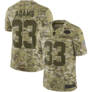 6861c483d54f8_1 Men's New York Jets #33 Jamal Adams 2018 Camo Salute to Service Limited Stitched NFL Jersey
