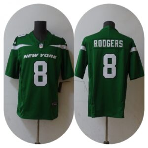 6861c4a6f026c_1 Men's New York Jets #8 Aaron Rodgers 2023 F.U.S.E. Green Vapor Untouchable Limited Stitched Jersey
