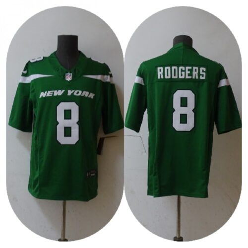 6861c4a6f026c_1 Men's New York Jets #8 Aaron Rodgers 2023 F.U.S.E. Green Vapor Untouchable Limited Stitched Jersey