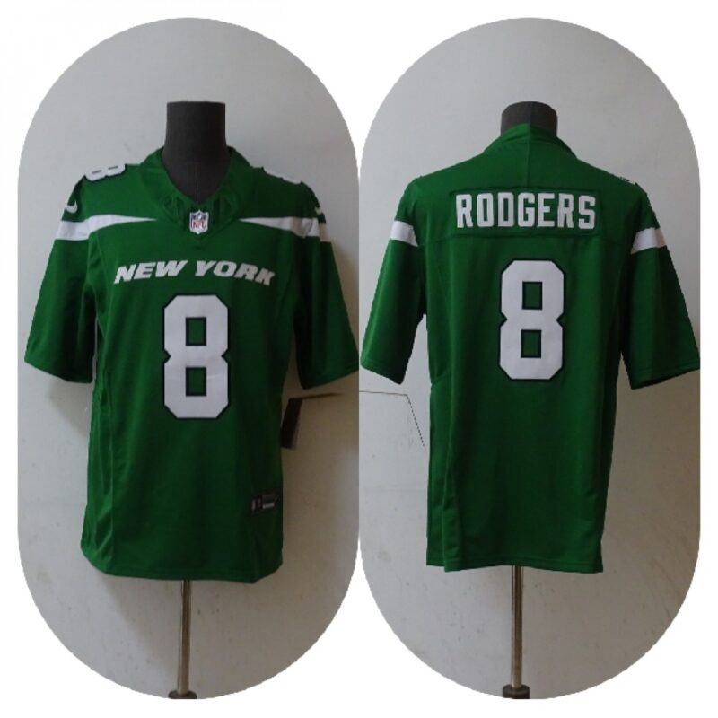 6861c4a6f026c_1 Men's New York Jets #8 Aaron Rodgers 2023 F.U.S.E. Green Vapor Untouchable Limited Stitched Jersey