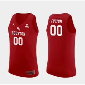 6861c4a9220a9_1 Cougars ACTIVE PLAYER Custom Red Stitched NCAA Jersey