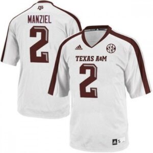 6861c4bdb5784_1 Men's Texas A&M Aggies Custom White Stitched Football Jersey