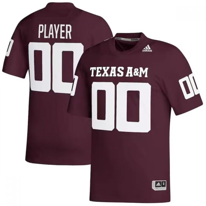6861c4c049867_1 Men's Texas A&M Aggies ACTIVE PLAYER Custom Maroon Stitched Football Jersey