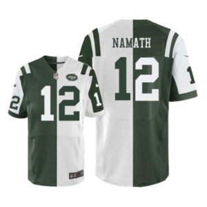 6861c4c90f17b_1 Jets #12 Joe Namath Green/White Men's Stitched NFL Elite Split Jersey