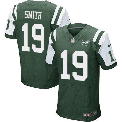 6861c4d5e99bd_1 Jets #19 Devin Smith Green Team Color Men's Stitched NFL Elite Jersey