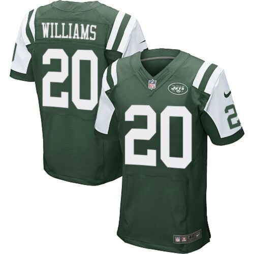 6861c4dc239b0_1 Jets #20 Marcus Williams Green Team Color Men's Stitched NFL Elite Jersey