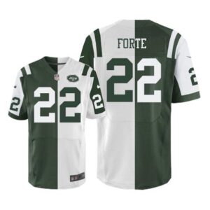 6861c4e252c15_1 Jets #22 Matt Forte Green/White Men's Stitched NFL Elite Split Jersey