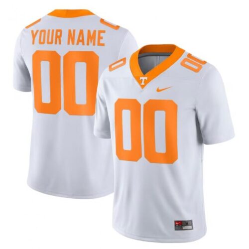 6861c4f7e1efd_1 Men's Tennessee Volunteers ACTIVE PLAYER Custom White Stitched Game Jersey