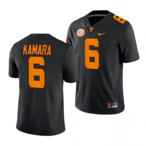 6861c501e7986_1 Youth Tennessee Volunteers ACTIVE PLAYER Custom Black Stitched Baseball Jersey