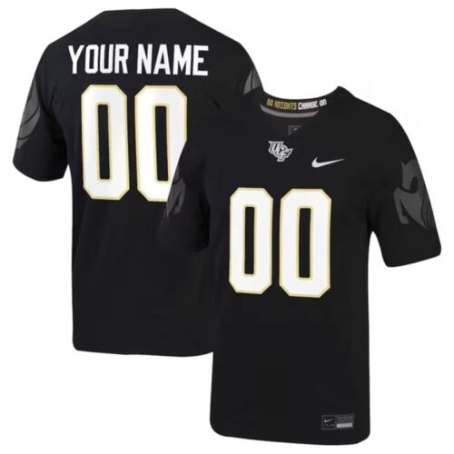6861c51482293_1 Men's UCF Knights ACTIVE PLAYER Custom Black Stitched Game Jersey