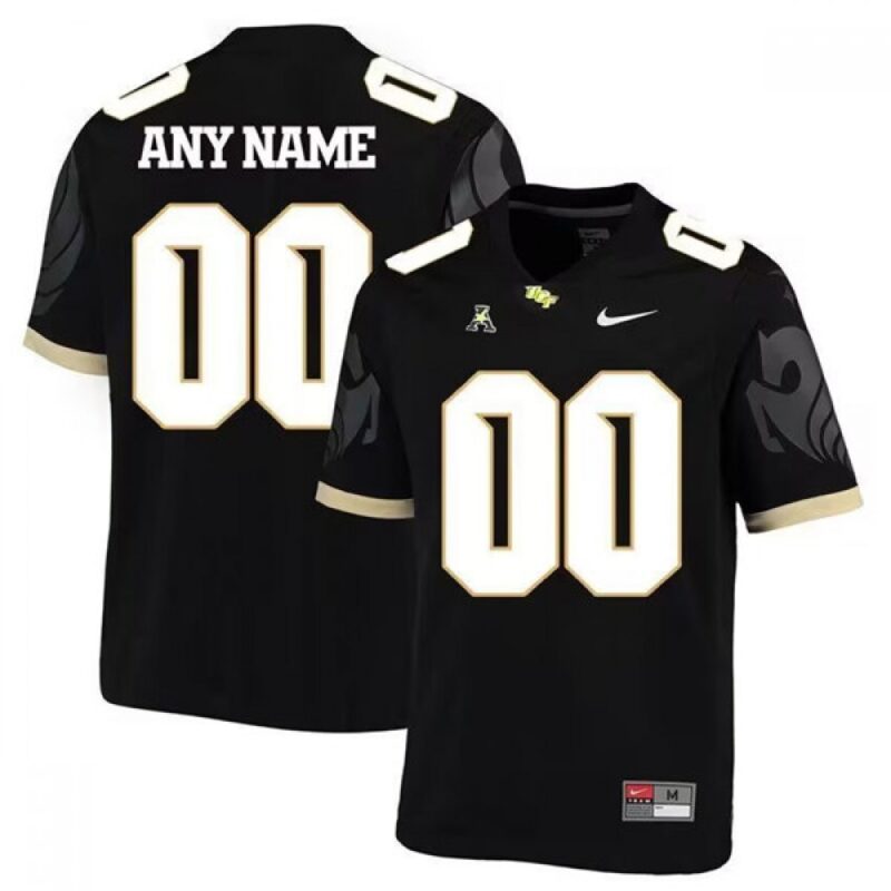 6861c5170af48_1 Men's UCF Knights ACTIVE PLAYER Custom Black Stitched Football Jersey