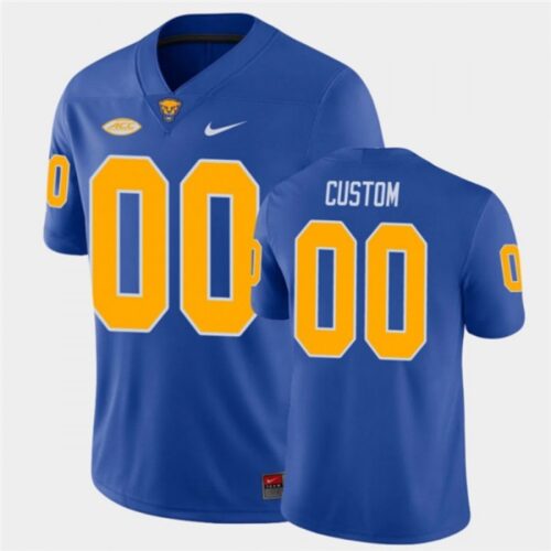 6861c51ed78c1_1 Men's Pittsburgh Panthers ACTIVE PLAYER Custom Royal Stitched Football Jersey