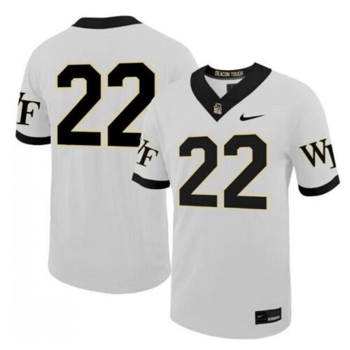 6861c52c15d35_1 Men's Wake Forest Demon Deacons Customized White Stitched Football Jersey