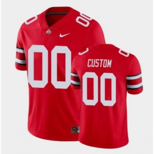 6861c541a2549_1 Men's Ohio State Buckeyes ACTIVE PLAYER Custom Red College Stitched Jersey