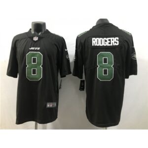 6861c5618d745_1 Men's New York Jets #8 Aaron Rodgers Black Stitched Jersey
