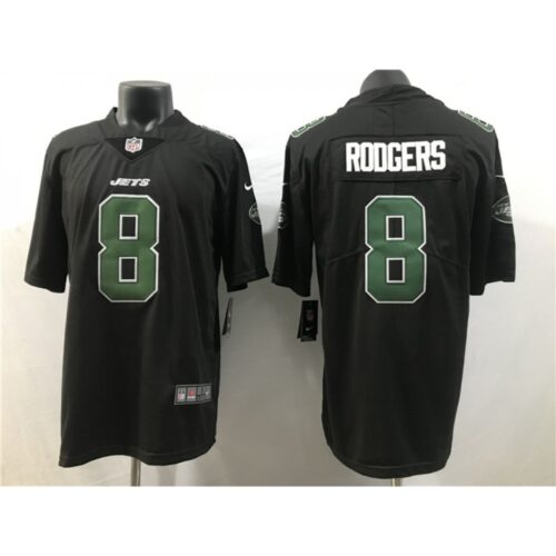6861c5618d745_1 Men's New York Jets #8 Aaron Rodgers Black Stitched Jersey