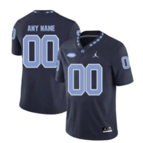 6861c58276c4b_1 Men's North Carolina Customized Navy College Stitched Football Jersey