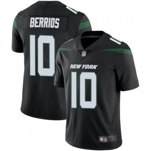 6861c585191b3_1 Men's New York Jets #10 Braxton Berrios Black Vapor Untouchable Limited Stitched Jersey