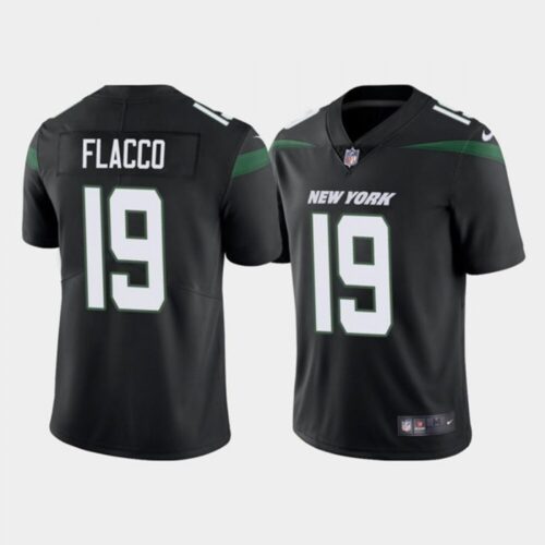 6861c5ae872e3_1 Men's New York Jets #19 Joe Flacco Black Vapor Untouchable Limited Stitched Jersey