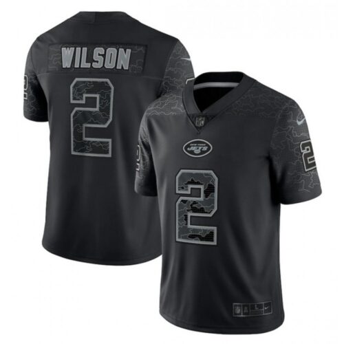 6861c5b7e08f3_1 Men's New York Jets #2 Zach Wilson Black Reflective Limited Stitched Football Jersey