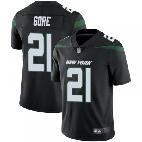 6861c5c154a2a_1 Men's New York Jets #21 Frank Gore Black Vapor Untouchable Limited Stitched Jersey
