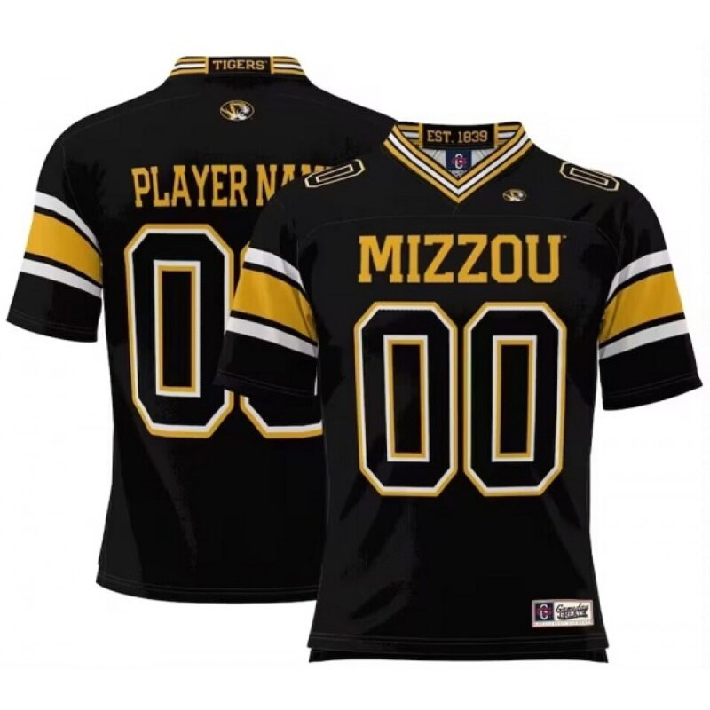 6861c5c8d4fa4_1 Men's Missouri Tigers Custom Black College Football Stitched Jersey