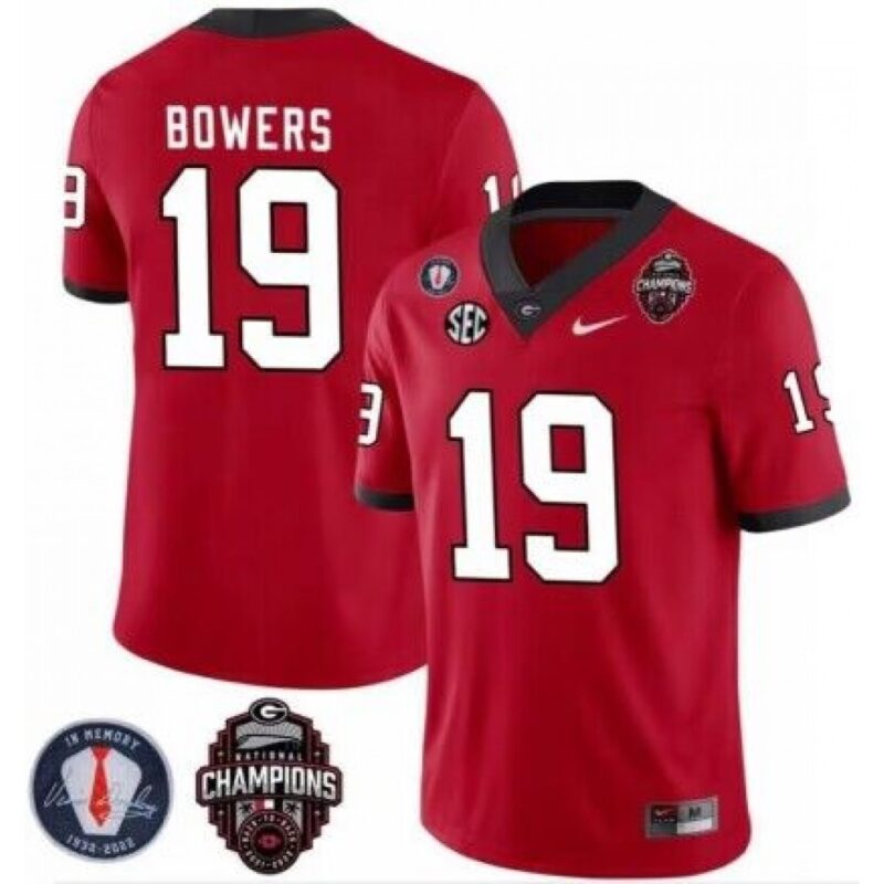 6861c5d3bc0e6_1 Men's Georgia Bulldogs Custom Red 2022 National Champions Stitched Football Jersey