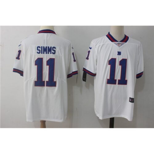 6861c5e123d60_1 Men's New York Giants #11 Phil Simms White Vapor Untouchable Limited Stitched NFL Jersey