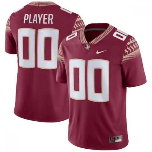 6861c5f6e26cc_1 Men's Florida State Seminoles ACTIVE PLAYER Custom Red Stitched Jersey