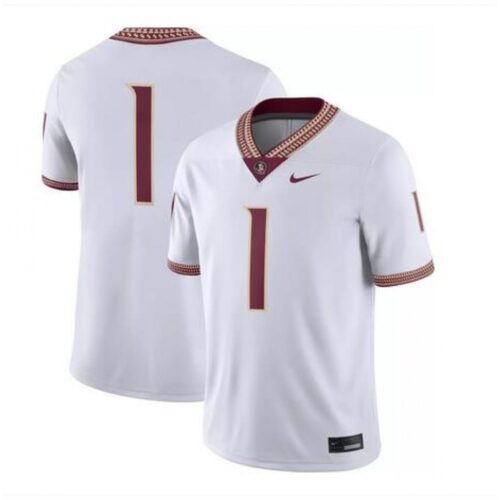 6861c5f998615_1 Men's Florida State Seminoles ACTIVE PLAYER Custom White Stitched Jersey