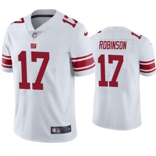 6861c60e0e459_1 Men's New York Giants #17 Wan'Dale Robinson White Vapor Limited Stitched Jersey