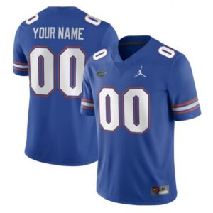 6861c625d5f13_1 Men's Florida Gators ACTIVE PLAYER Custom Royal Stitched Jersey