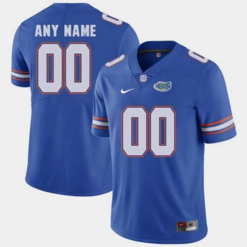 6861c630b81fc_1 Men's Florida Gators Custom Royal Stitched Football Jersey