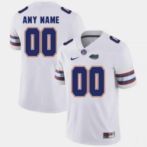 6861c63376bc0_1 Men's Florida Gators Custom White Stitched Football Jersey