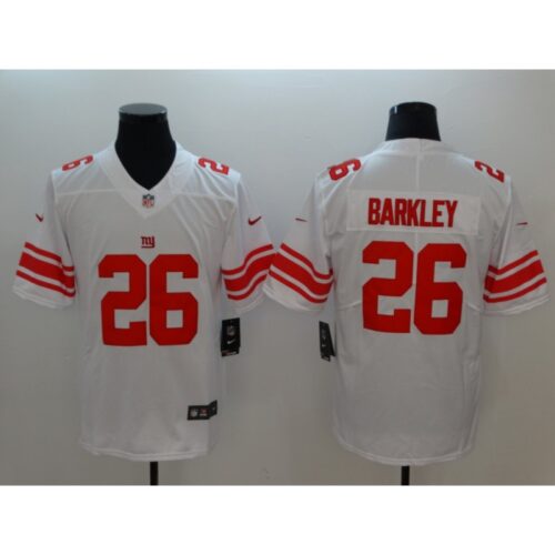 6861c64104660_1 Men's New York Giants #26 Saquon Barkley White 2018 NFL Draft Vapor Untouchable Limited Stitched Jersey
