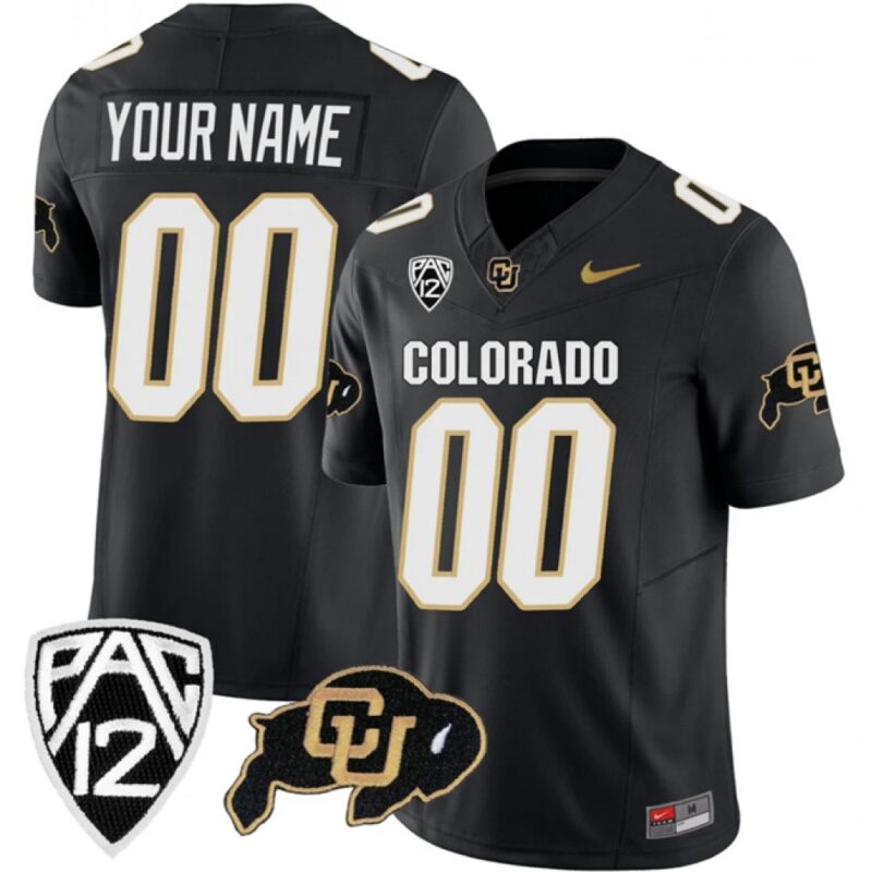 6861c6869c035_1 Men's Colorado Buffaloes Active Player Custom Black 2023 F.U.S.E. With PAC-12 Patch Stitched Football Jersey