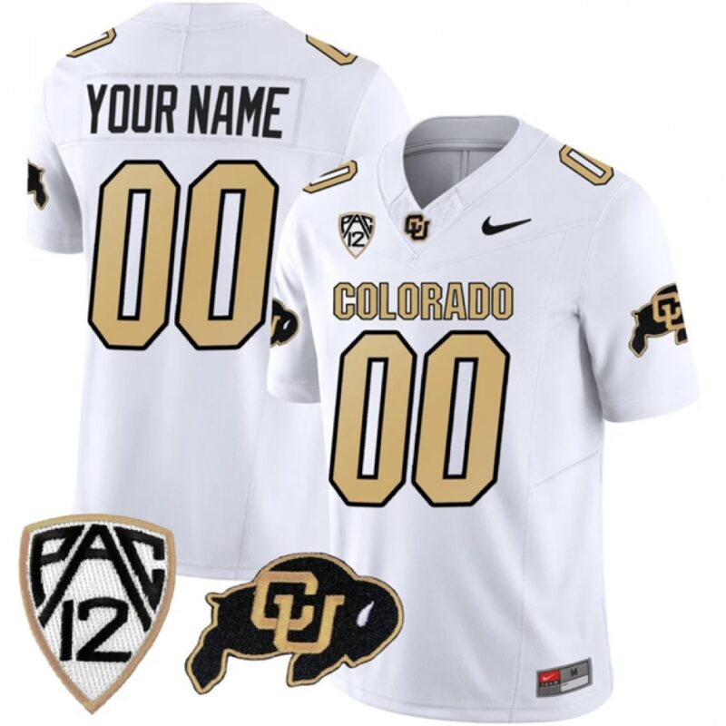 6861c68c2f9a4_1 Men's Colorado Buffaloes Active Player Custom White 2023 F.U.S.E. With PAC-12 Patch Stitched Football Jersey