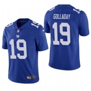 6861c6df77c1e_1 Men's New York Giants #19 Kenny Golladay Royal Blue Stitched NFL Jersey