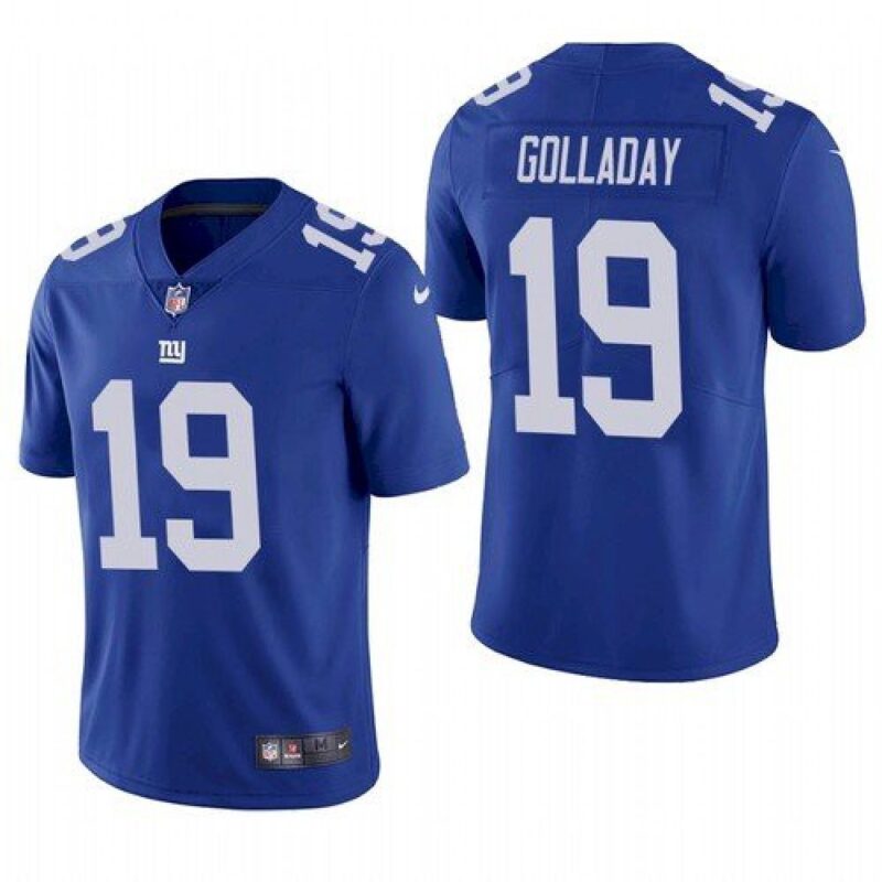 6861c6df77c1e_1 Men's New York Giants #19 Kenny Golladay Royal Blue Stitched NFL Jersey