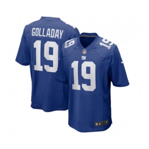 6861c6e2a6acc_1 Men's New York Giants #19 Kenny Golladay Royal Blue Stitched Jersey