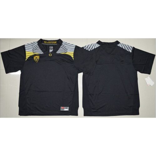 6861c6e48761f_1 Ducks Blank Black Stitched NCAA Jersey