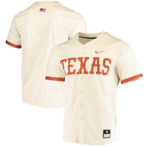 6861c6f9ea3b1_1 Men's Texas Longhorns Blank Cream Vapor Untouchable Stitched Jersey